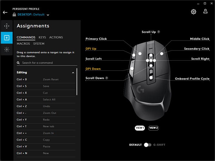 Logitech G502 Hero Mouse : How to Change DPI Settings 
