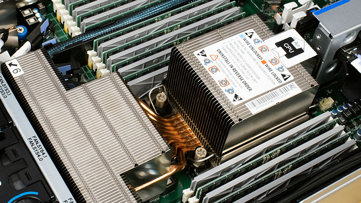 cpu heatsink ram 2 intel sapphire rapids xeon 4th generation