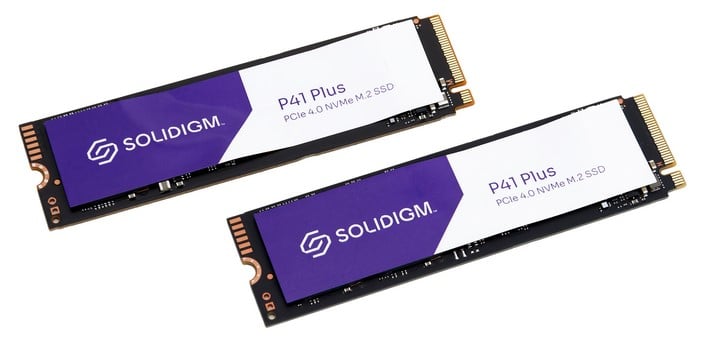 Solidigm P41 Plus SSD Review: Born in the Purple (Updated)