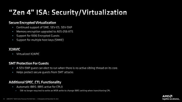 zen 4 isa security virtualization