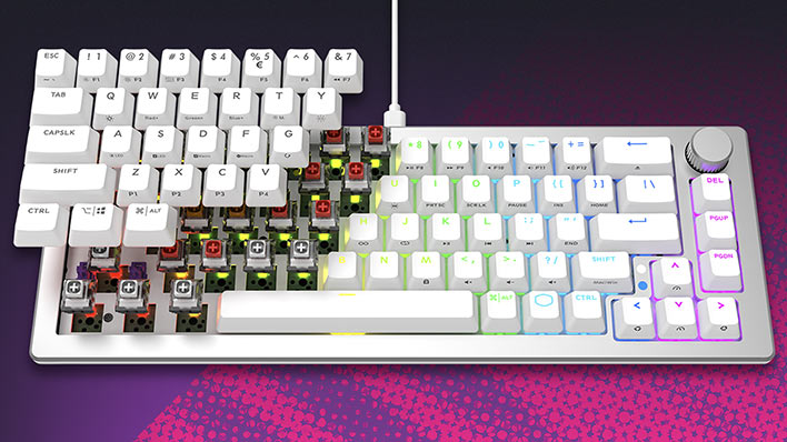 ck720 silver keyboard hero