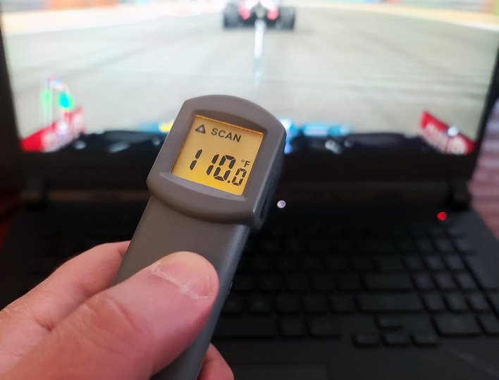 rog strix scar 17 amd 7945hx temps