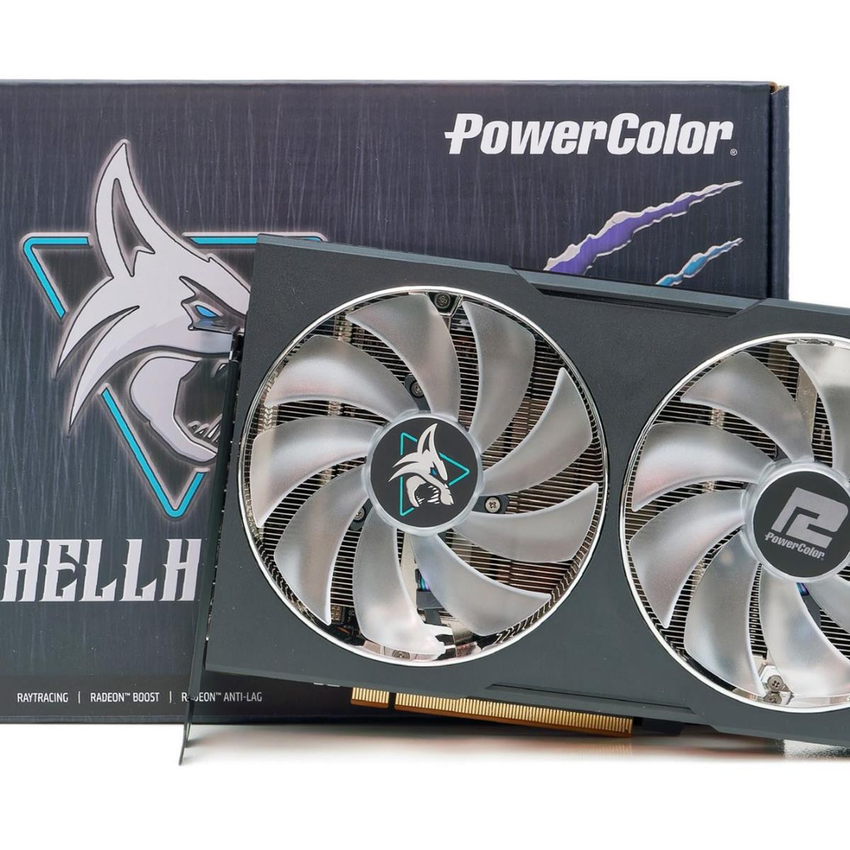 グラフィックボード・グラボ・ビデオカード PowerColor Hellhound RX 7600 8GB Hellhound AMD Radeon RX 7600 8GB GDDR6｜PowerColor｜株式会社
