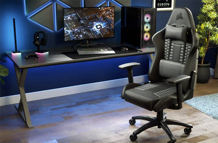 Corsair TC100 Gaming Chair Review: Affordable Champion\'s Throne |  HotHardware