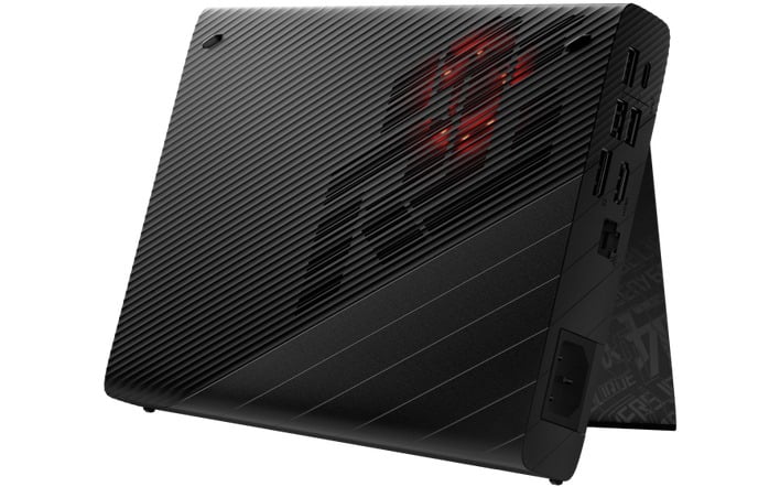 мобильная док-станция asus rog xg