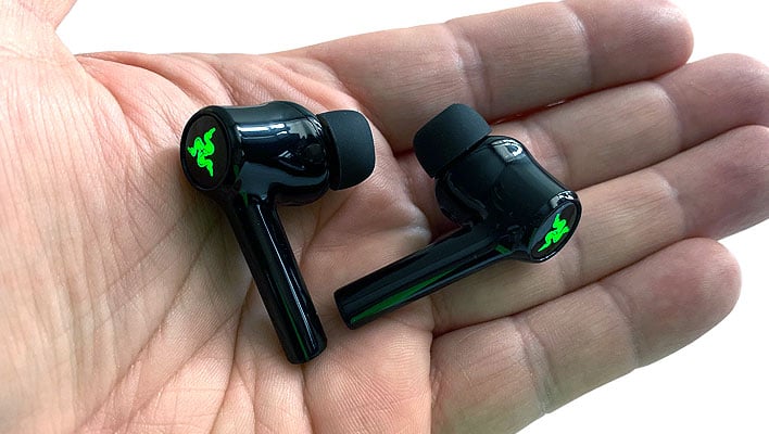 Razer Hammerhead HyperSpeed are noise-cancelling wireless earbuds