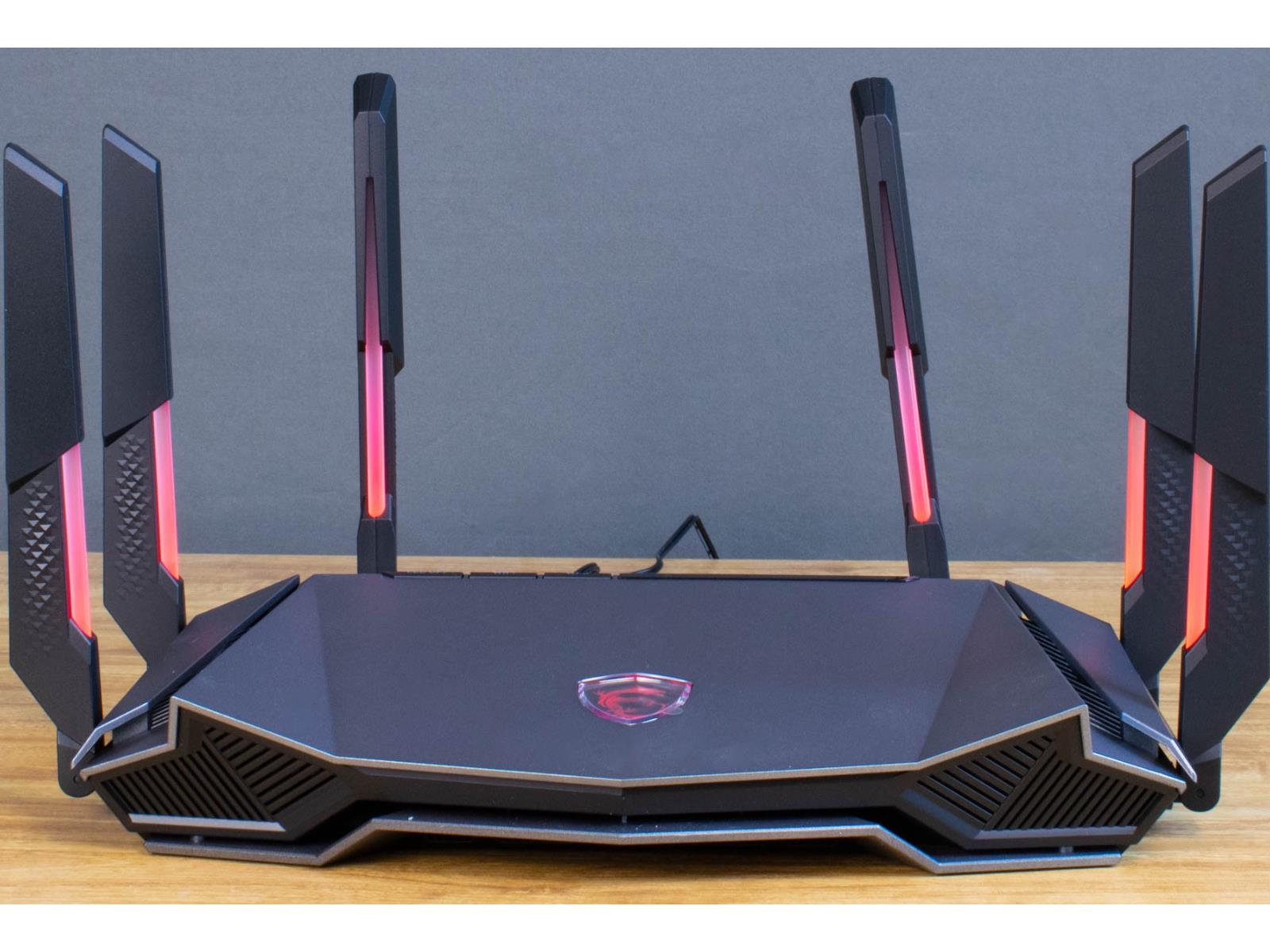 MSI RadiX AX6600 WiFi 6 Tri-Band Gaming Router