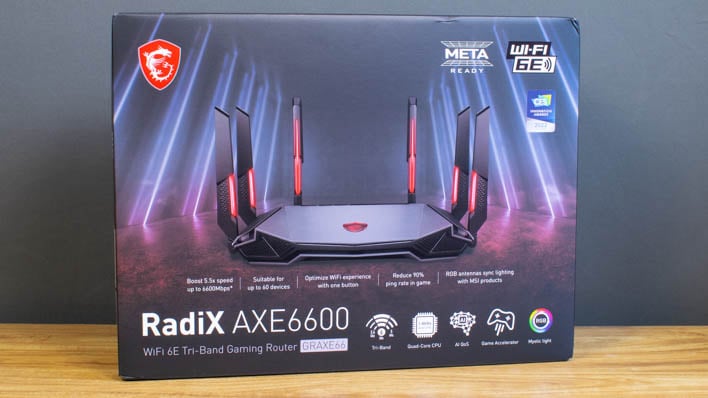 MSI RadiX AXE6600 WiFi 6E Tri-band Gaming Router Review