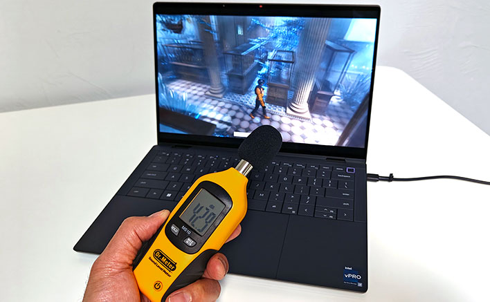 latitude 9440 decible output