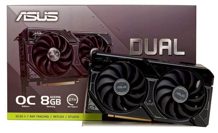 ASUS Dual GeForce RTX™ 4060 Ti OC Edition 16GB GDDR6, Graphics Card