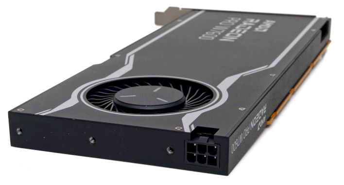 radeon pro w7600 power