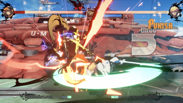 guilty gear strive screen crossover