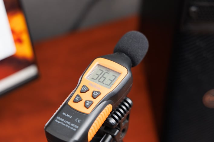 dell precision 5860 sound level