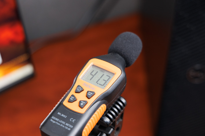 dell precision 7960 sound level