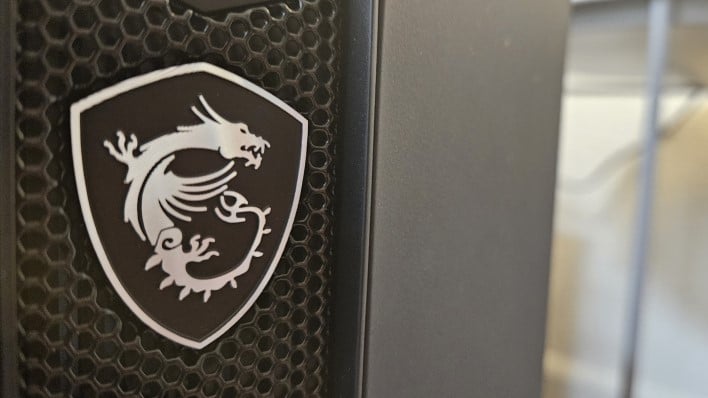 MSI Aegis RS 14 front zoom