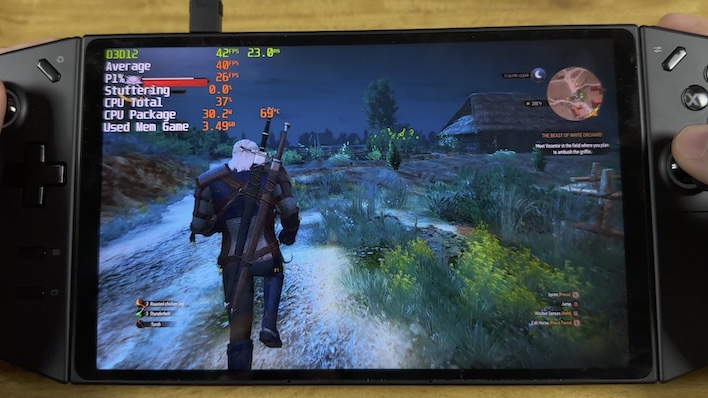 witcher 3 wh lenovo legion go