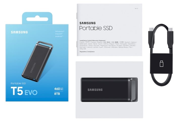 Pakiet Samsunga T5 Evo