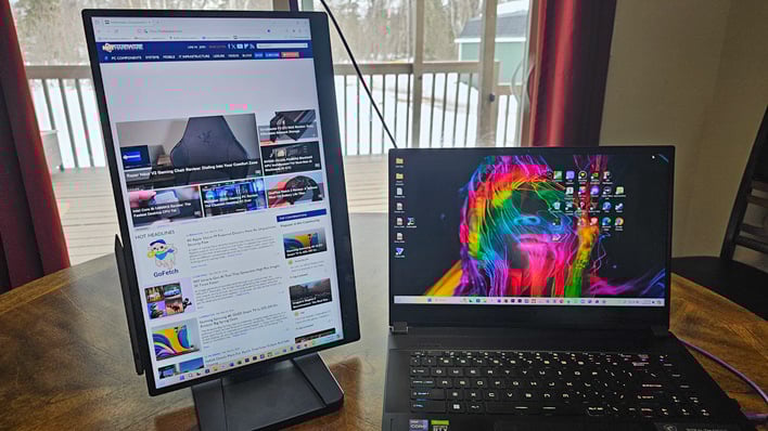 espresso 17 pro in portrait mode