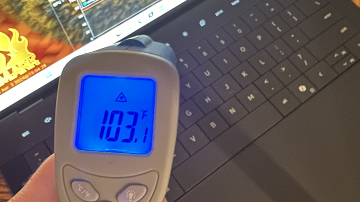 temp testing xps14 2024