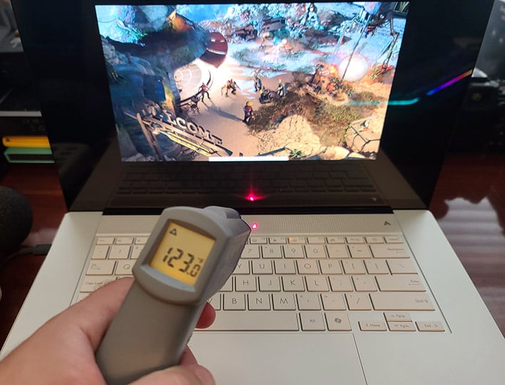 zenbook s16 ryzen ai temps