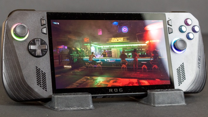 photo ally x cyberpunk 2077 raytracing