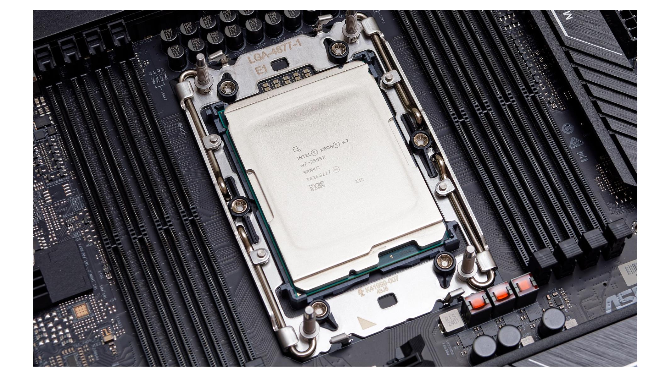 Intel Xeon w7-2595x Review: All P-Core Pro Workstation Power