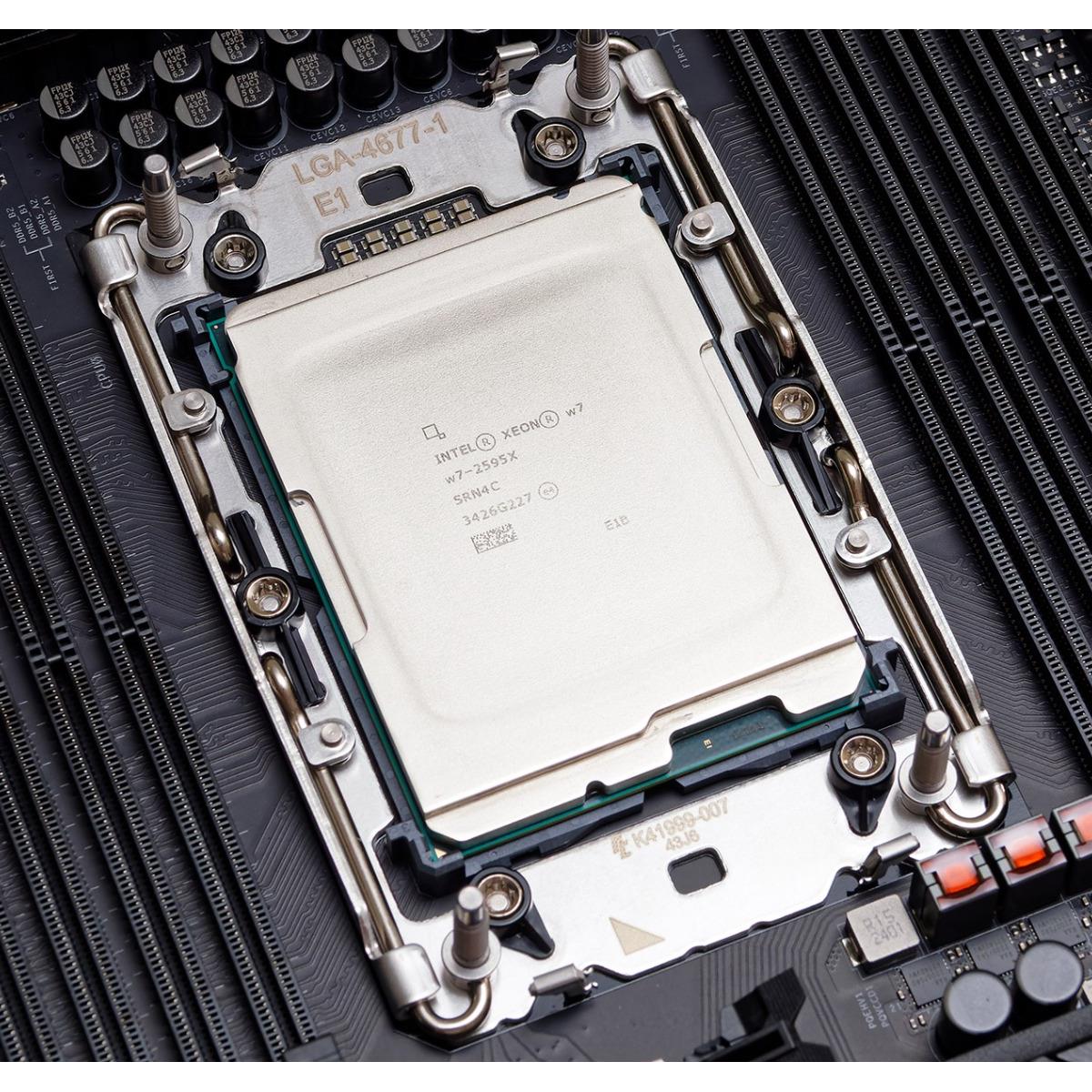 Intel Xeon w7-2595x Review: All P-Core Pro Workstation Power