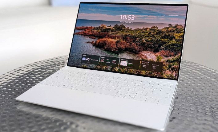 dell xps 13 9350 with intel lunar lake bokeh