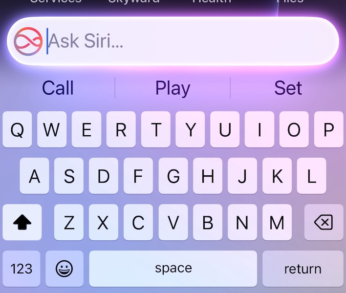 type to siri iphone 16 pro
