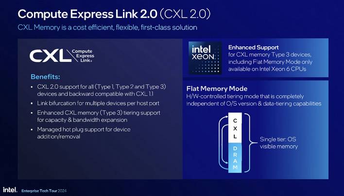 intel xeon 6 p core cxl support