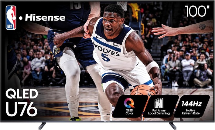 hisense 100inch tv