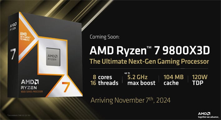 amd ryzen 7 9800x3d release