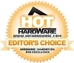 HotHardware Editor's Choice Award