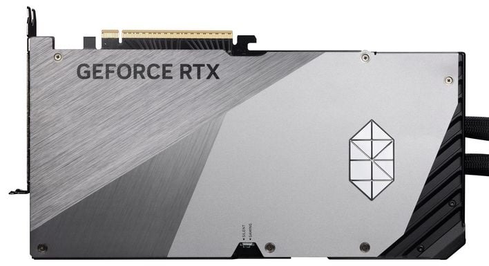 msi geforce rtx 5090 suprim liquid back