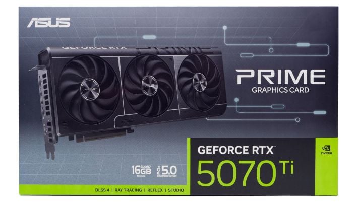 asus geforce rtx 5070ti box