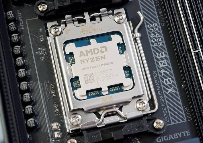 amd ryzen 9 9950x3d in socket 1