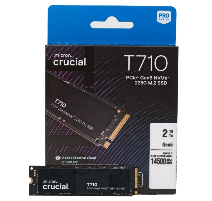 Crucial T710 SSD Review: A Low-Power PCIe Gen 5 Speed Demon