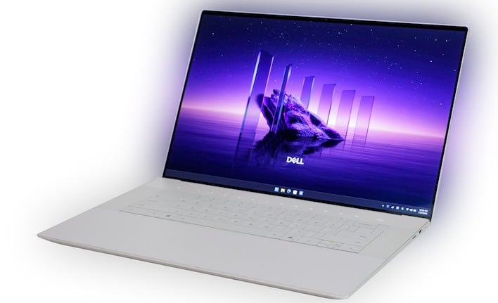 photo dell premium 16 laptop rightangle