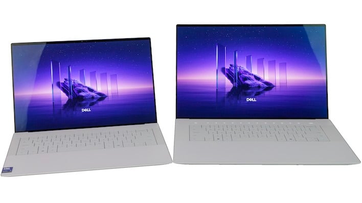 photo dell premium laptops sidebyside
