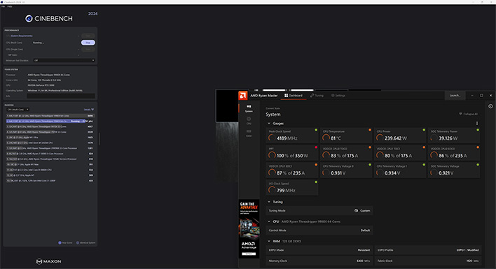 stock 9980 temps load