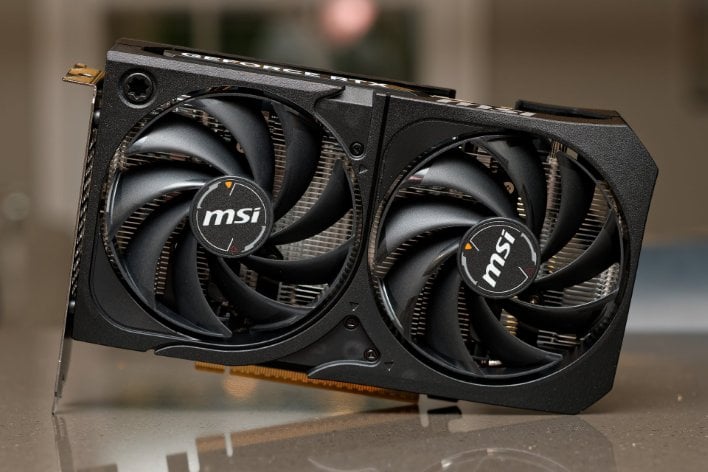 msi rtx 5050 front