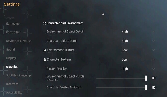 stellar blade settings
