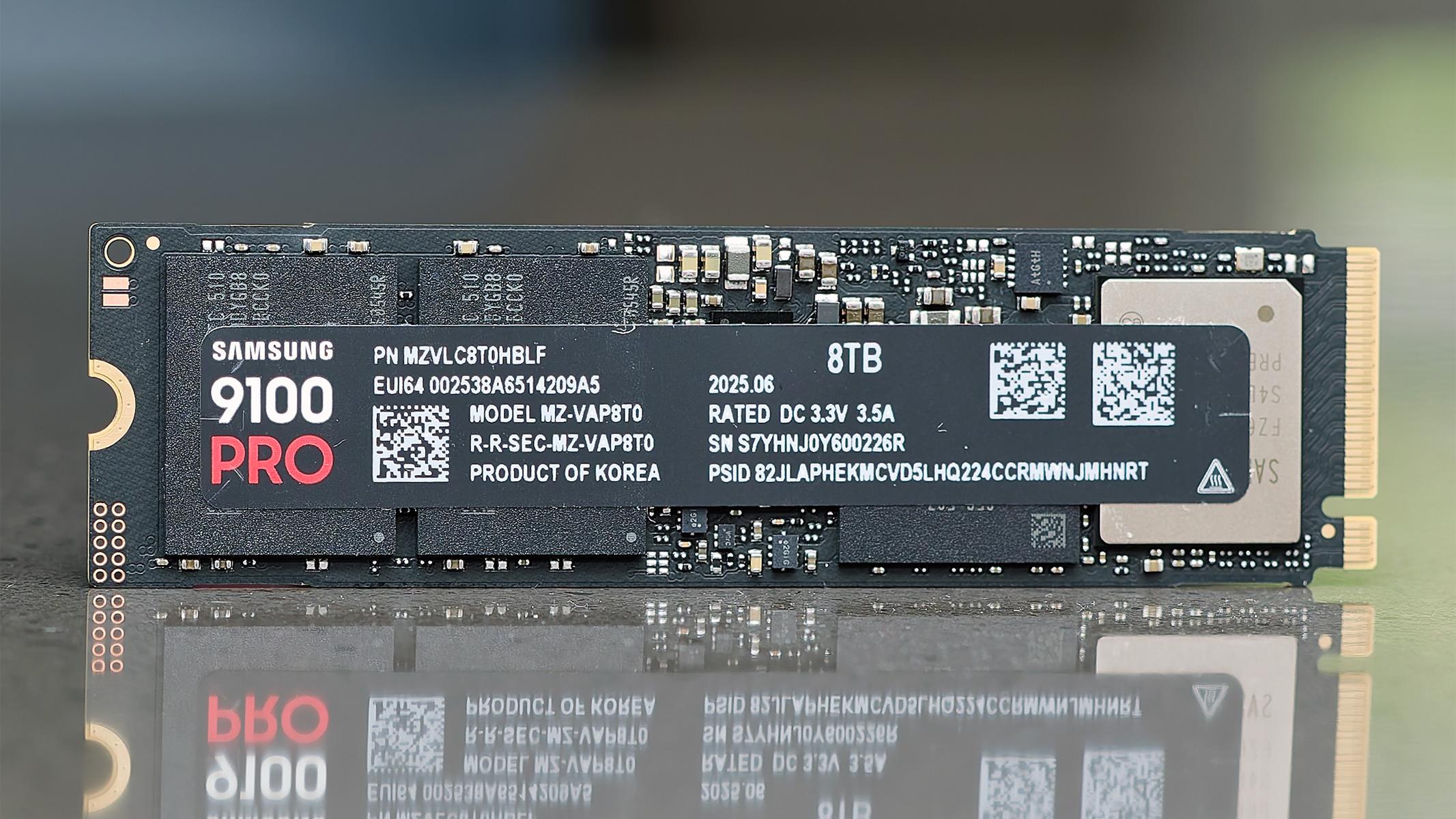 Samsung 9100 Pro 8TB SSD Review: High Capacity, Blistering-Fast Storage |  HotHardware