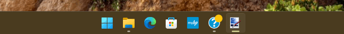 taskbar hp support assistant