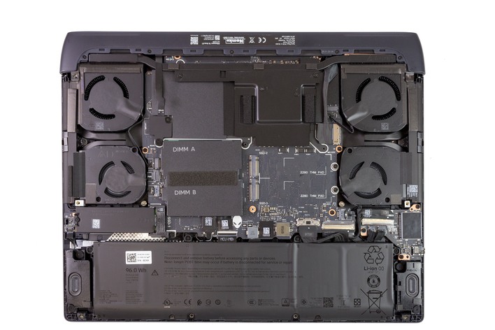 photo 16 interior alienware core ultra laptops