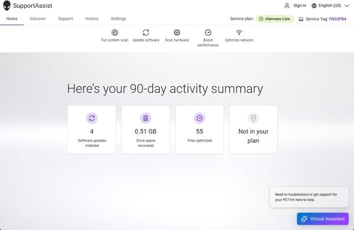 software supportassist 1
