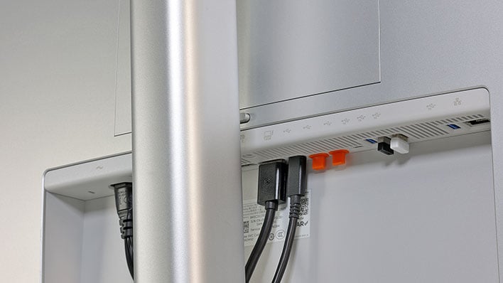 dell u52 ports with cables