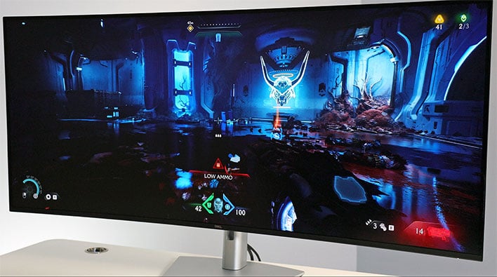 Dell UltraSharp 52 in use for gaming