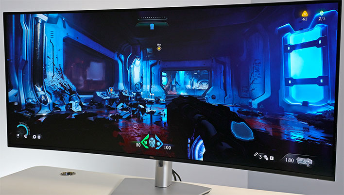 dell ultrasharp 52 gaming shot