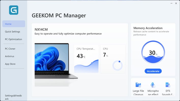 geekom pc manager
